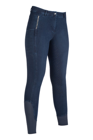 Riding breeches Aruba Denim silicone full seat 6900 deep blue / EU34/UK24/US22