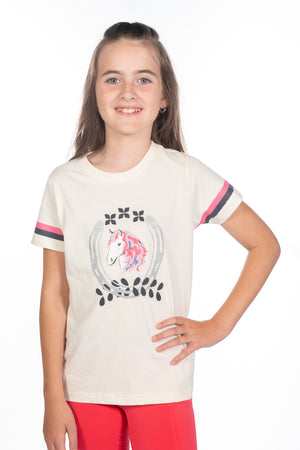 Tshirt Aymee 1900 cotton white / EU122-128/age 6-7