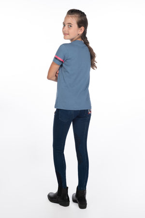 T-shirt -Aymee- 6000 smokey blue / EU146-152/age 9-11