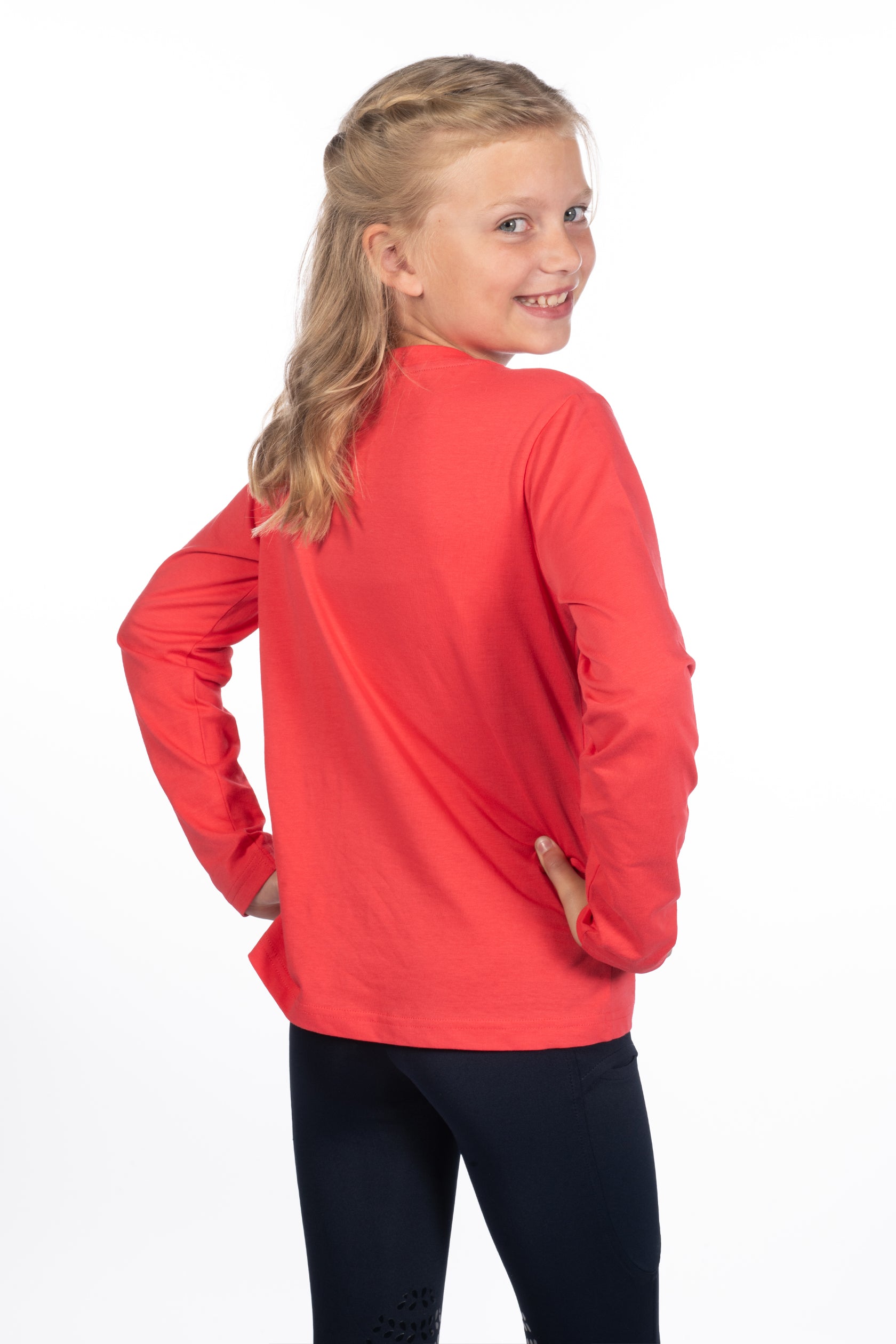 Longsleeve shirt Aymee 3900 pink / EU122-128/age 6-7