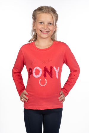 Longsleeve shirt Aymee 3900 pink / EU122-128/age 6-7
