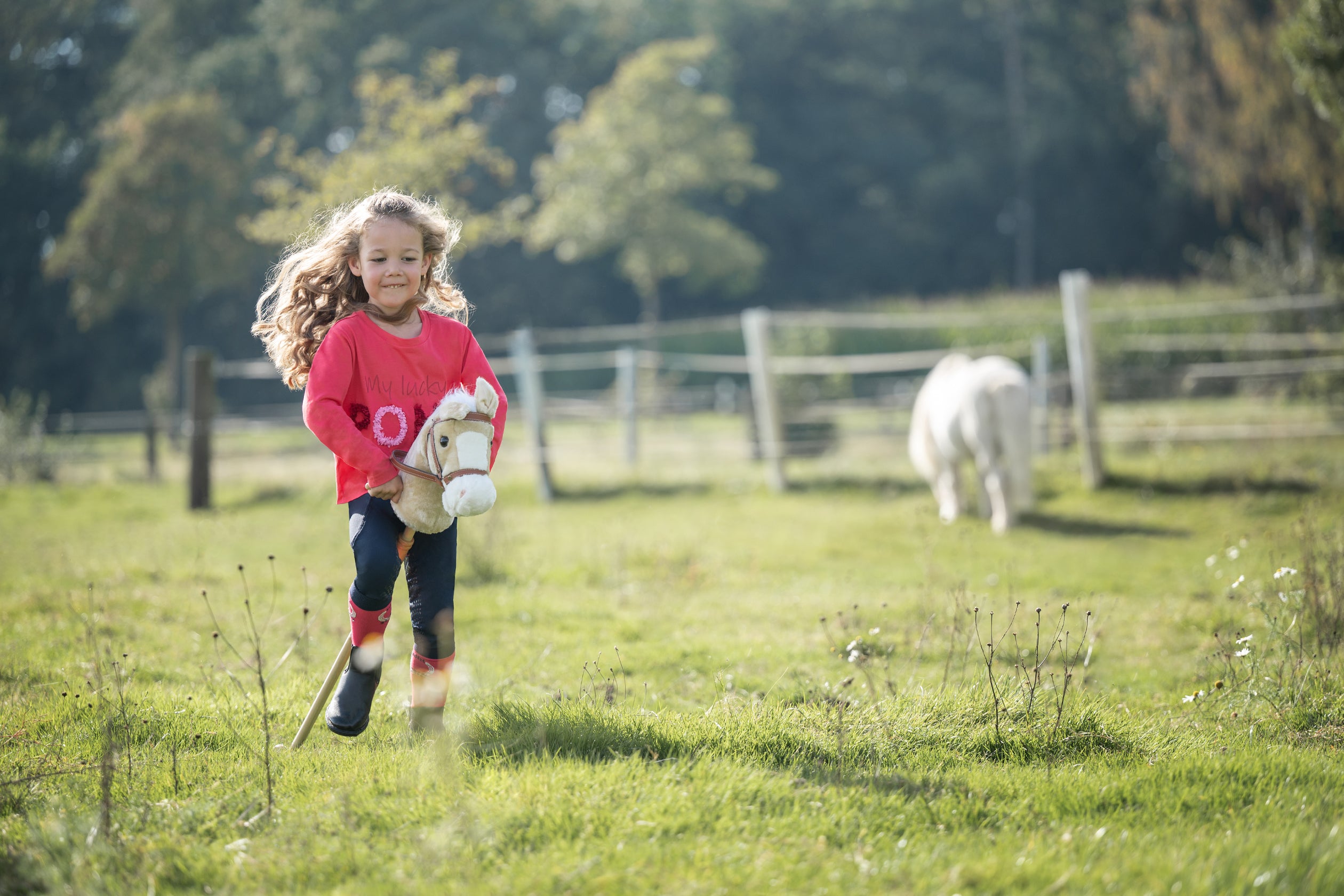 Longsleeve shirt Aymee 3900 pink / EU122-128/age 6-7