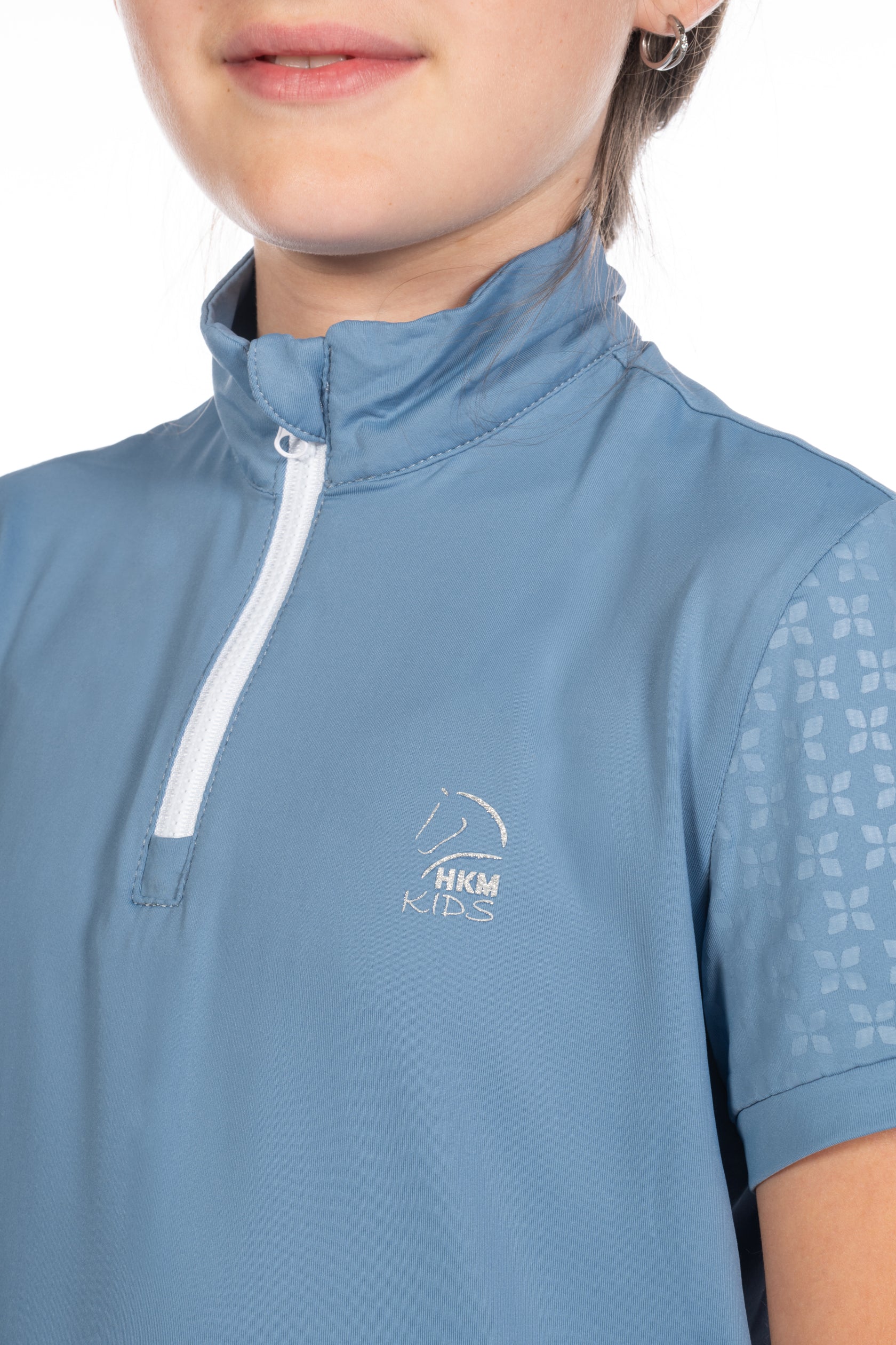 Functional shirt -Aymee- 6000 smokey blue / EU146-152/age 9-11