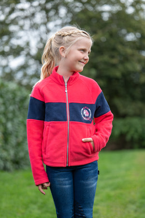 Fleece jacket Aymee 3900 pink / EU98-104/age 2-4