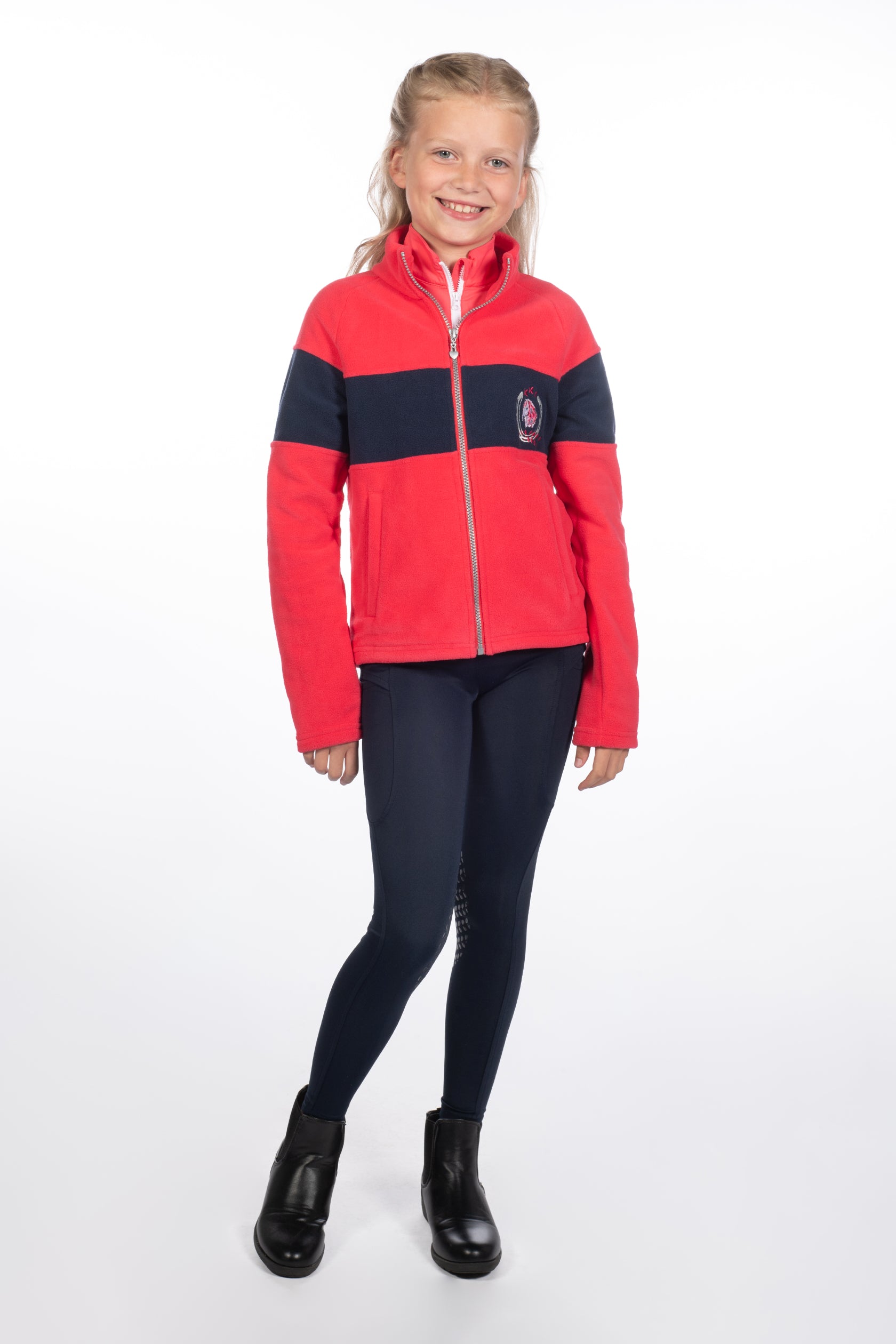 Fleece jacket Aymee 3900 pink / EU98-104/age 2-4