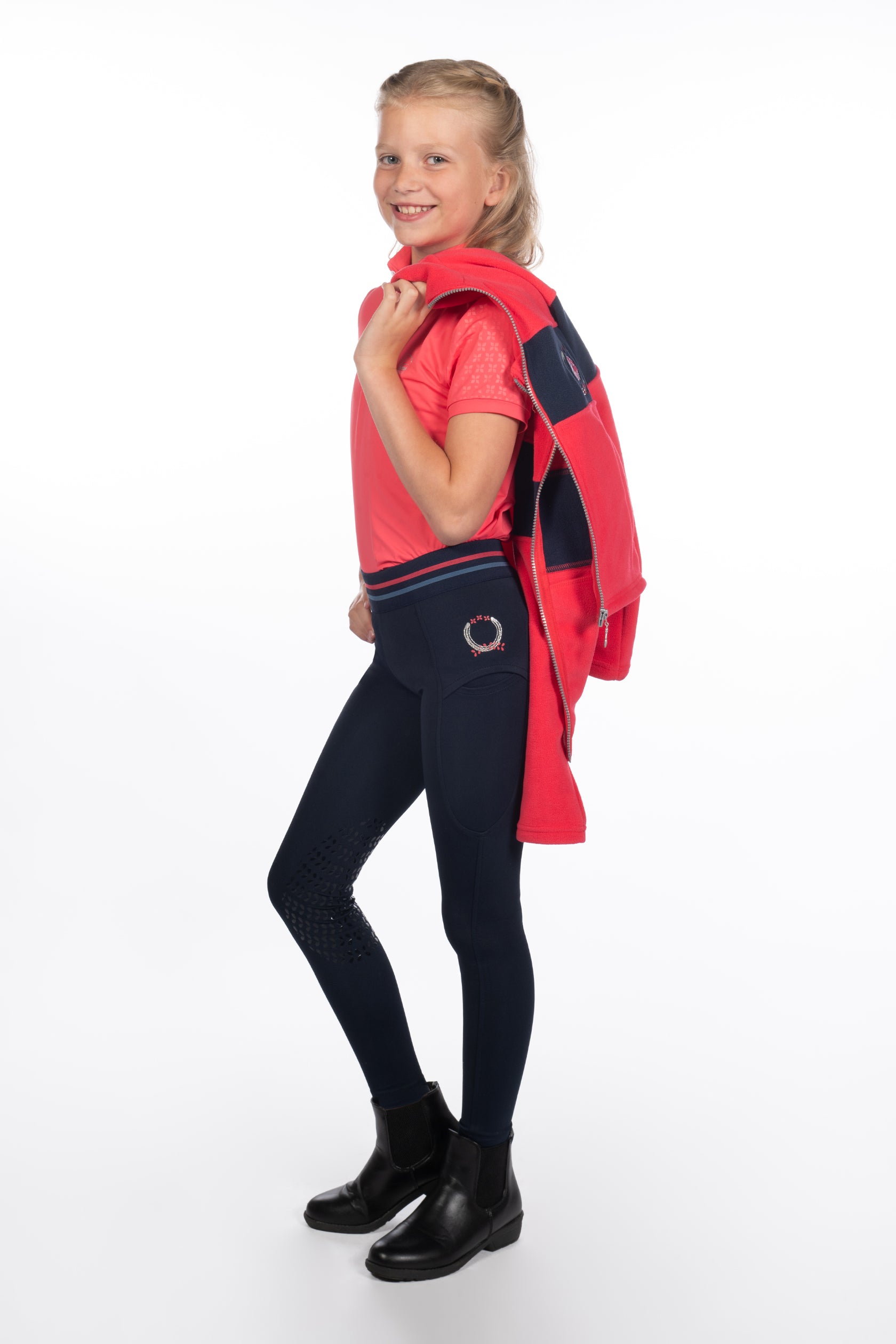 Fleece jacket -Aymee- 3900 pink / EU146-152/age 9-11