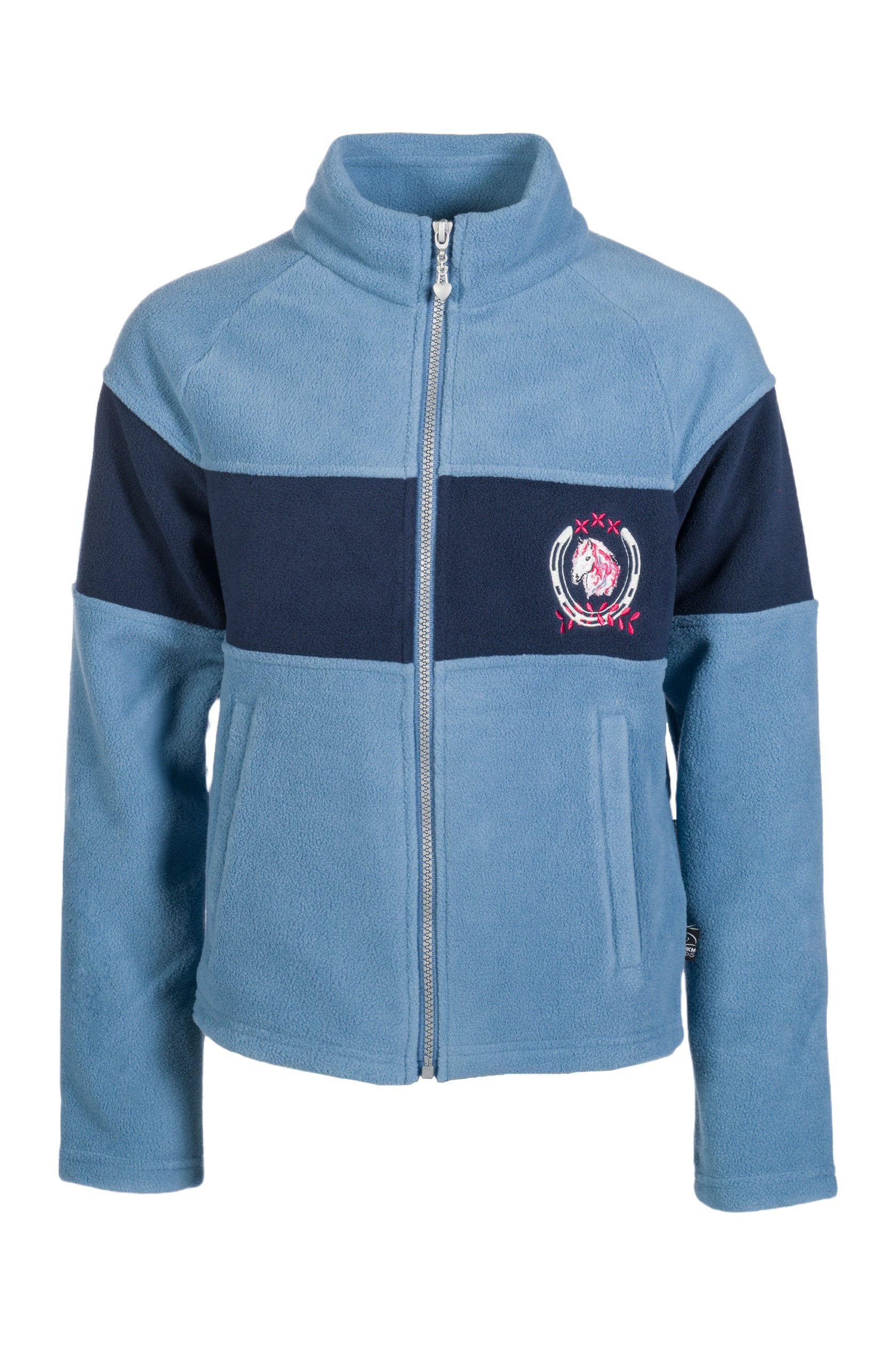 Fleece jacket -Aymee- 6000 smokey blue / EU146-152/age 9-11