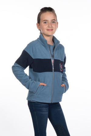 Fleece jacket -Aymee- 6000 smokey blue / EU146-152/age 9-11