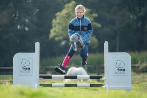 Fleece jacket -Aymee- 6000 smokey blue / EU146-152/age 9-11