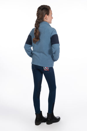 Fleece jacket -Aymee- 6000 smokey blue / EU146-152/age 9-11
