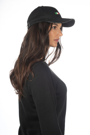 Baseball cap -Livigno- 9100 black / universal size