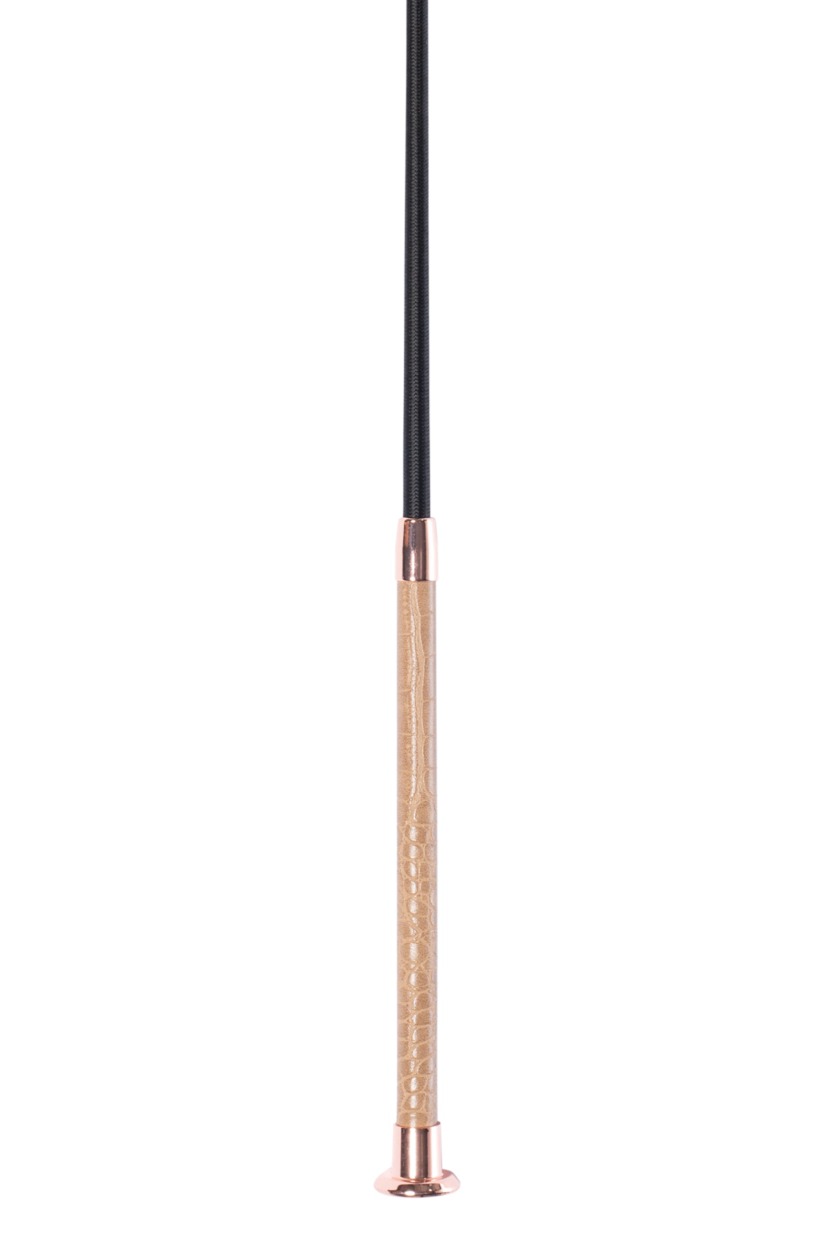 Dressage whip Croco 2500 beige / 100