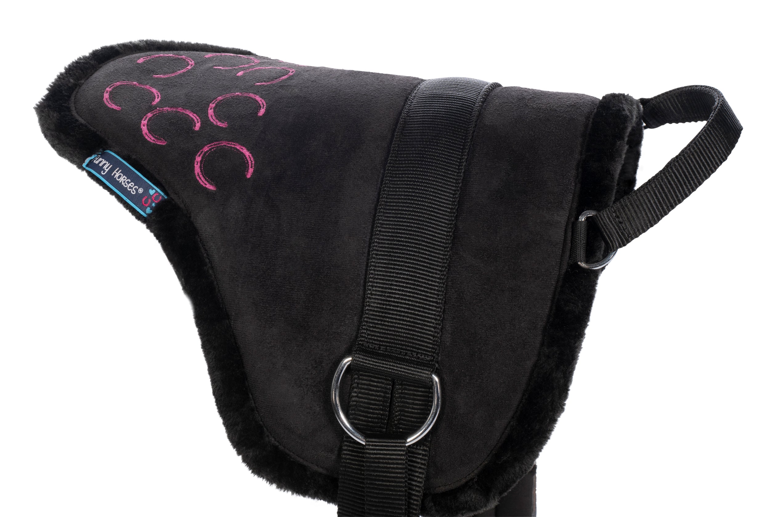 Riding pad Funny Horses 9100 black / 15,5