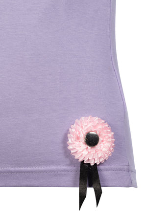 T-shirt -Hobby Horsing- 8156 lavender / EU158-164/age 11-13