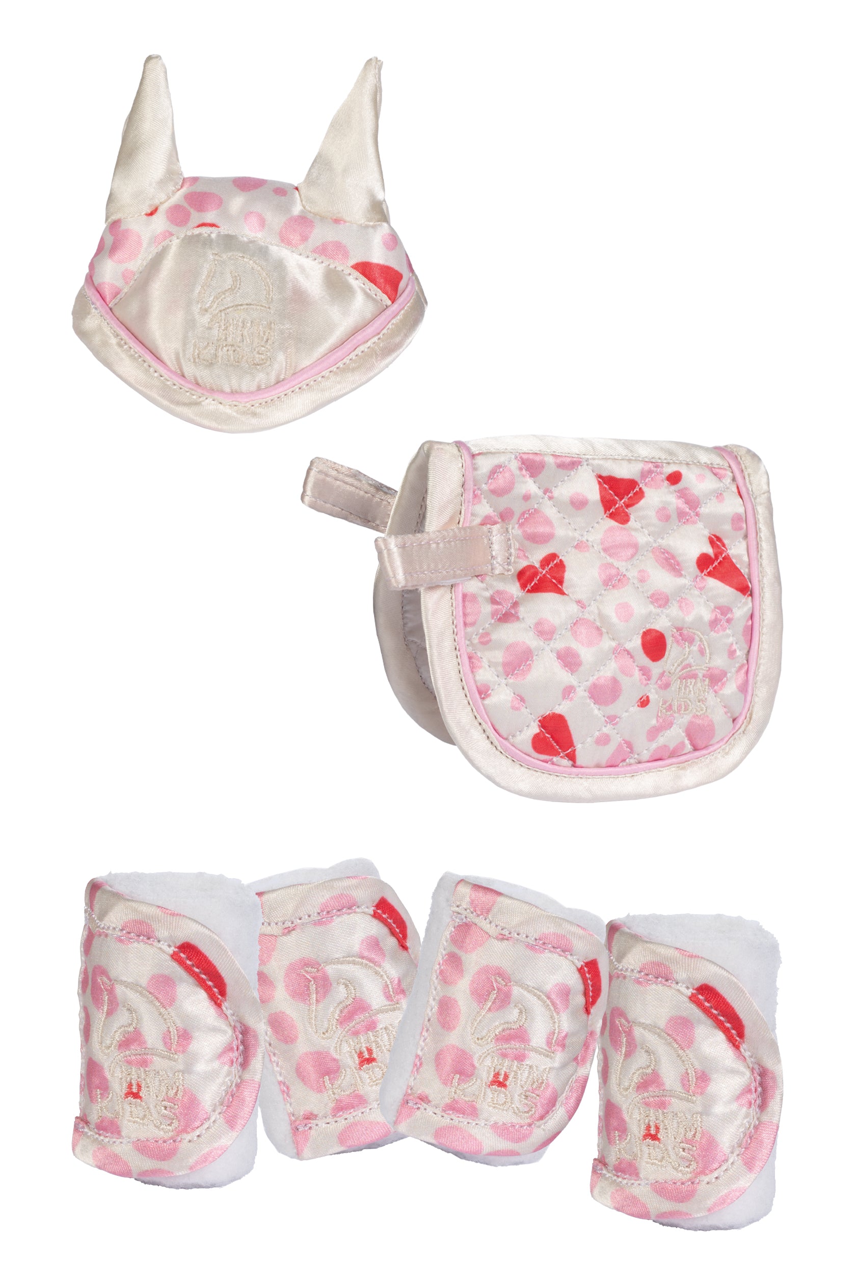 Design set Cuddle Pony 1339 wool white/pink / pcs.
