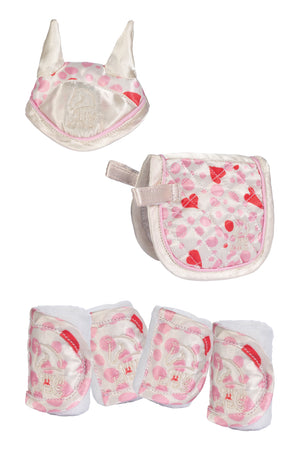 Design set -Cuddle Pony- 1339 wool white/pink / pcs.
