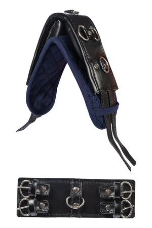 Lunge set Cuddle Pony 9100 black / pcs.