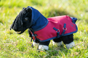 Turnout rug -Cuddle Pony- 6905 navy/pink / pcs.