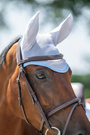 Ear bonnet -Airy Mesh- 1200 white / Full