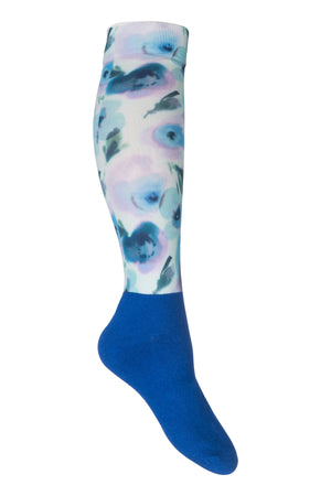 Riding socks -Essentials- 6864 royal blue/ light blue / 30-34