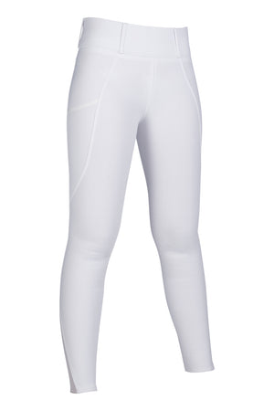 Riding leggings Lisa silicone full seat 1200 white / EU122-128/age 6-7
