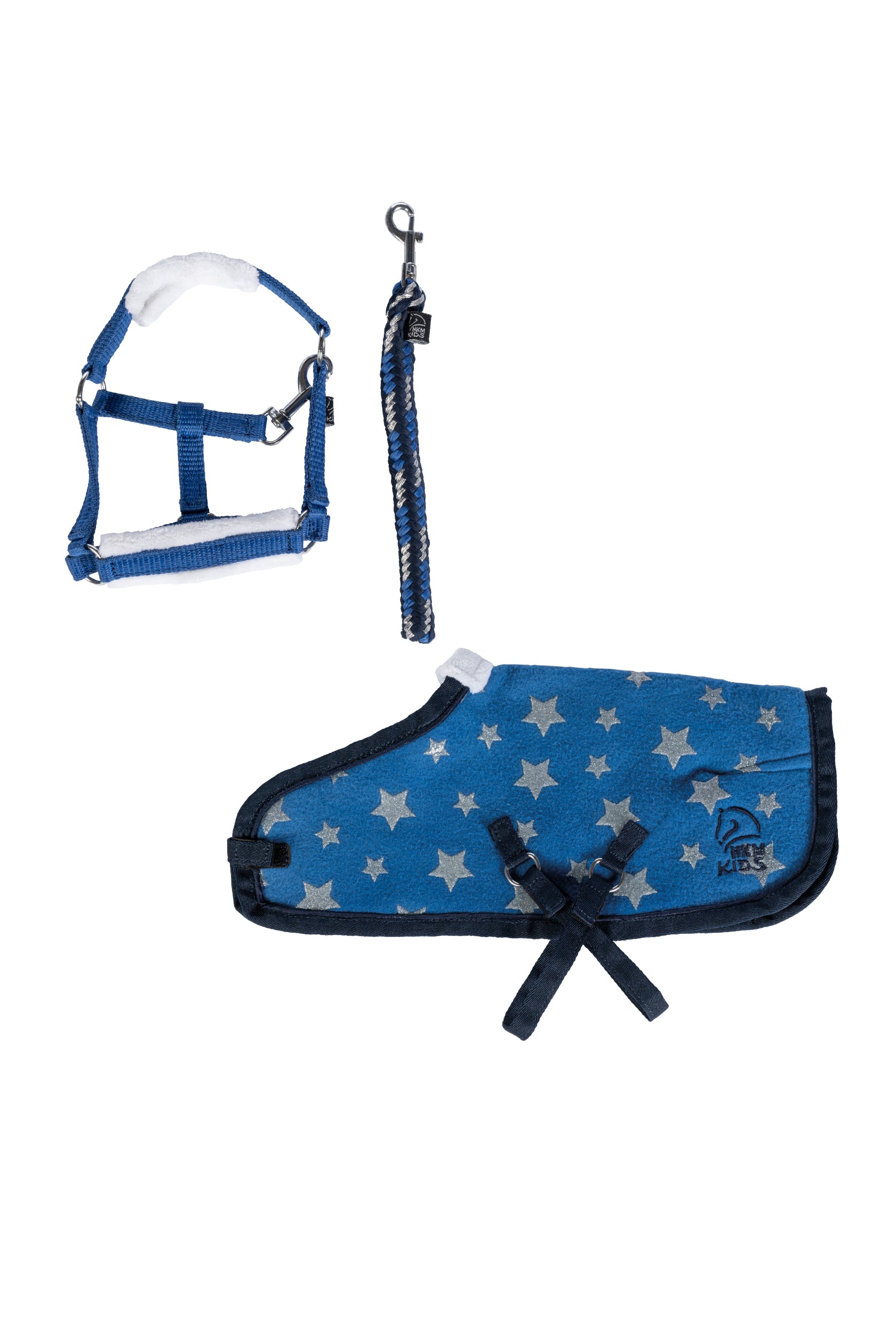 Star set Cuddle Pony 8327 blue with stars design / pcs.