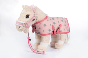 Star set -Cuddle Pony- 8328 rose with stars design / pcs.