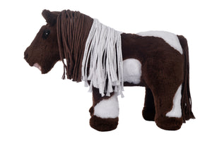 Pinto -Cuddle Pony- 2412 brown/white / pcs.