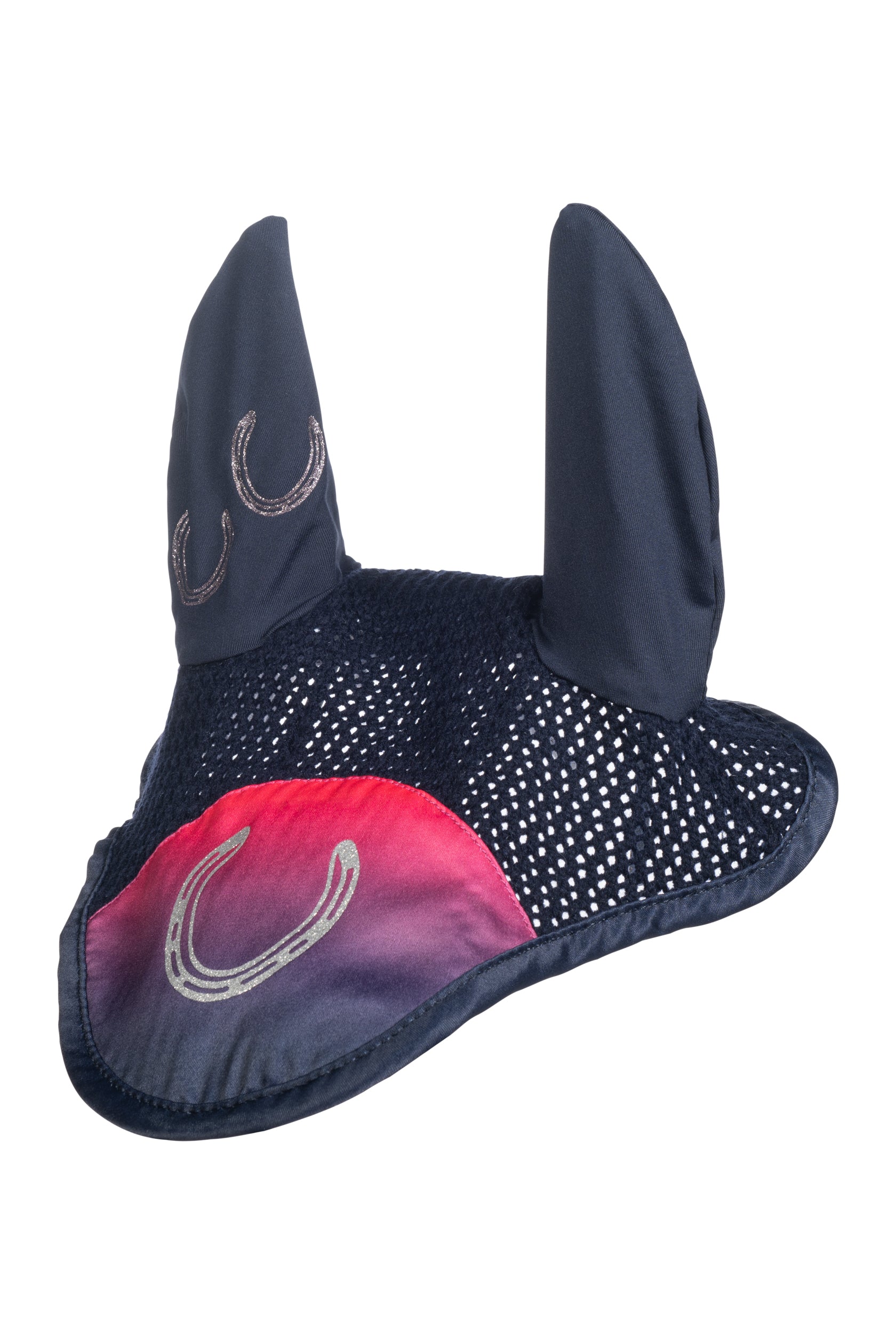 Ear bonnet -Aymee- 6900 deep blue / Pony