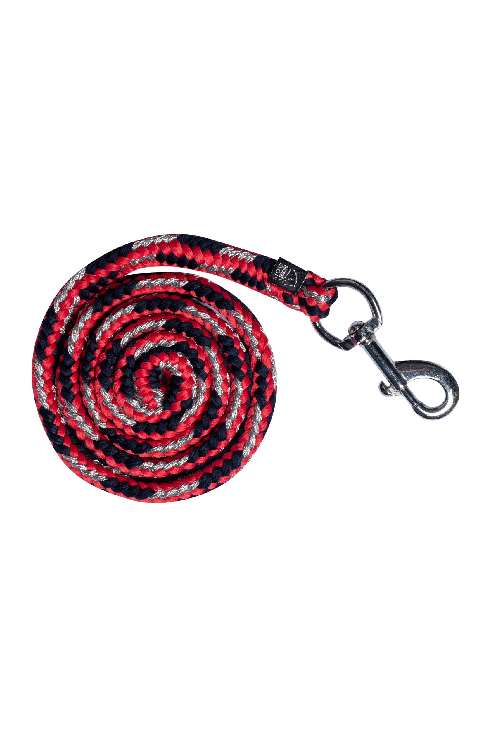 Lead rope -Aymee- with snap hook 3000 red / 140 cm