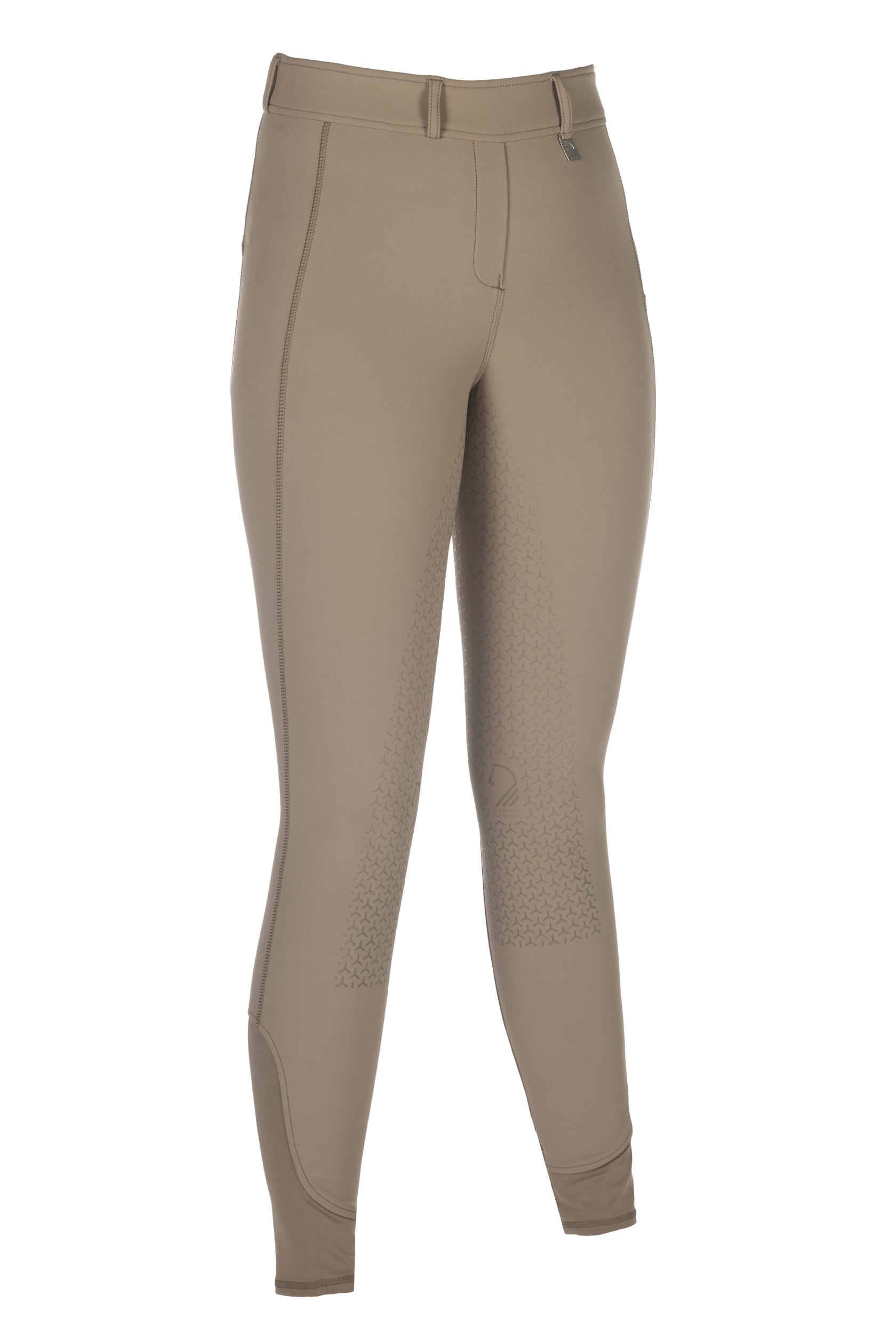 Riding leggings -Amalfi- silicone full seat 2900 taupe / EU170-176/age 13-15