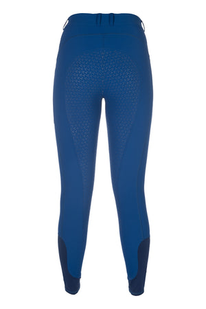 Riding leggings -Amalfi- silicone full seat 6801 royal blue / EU170-176/age 13-15