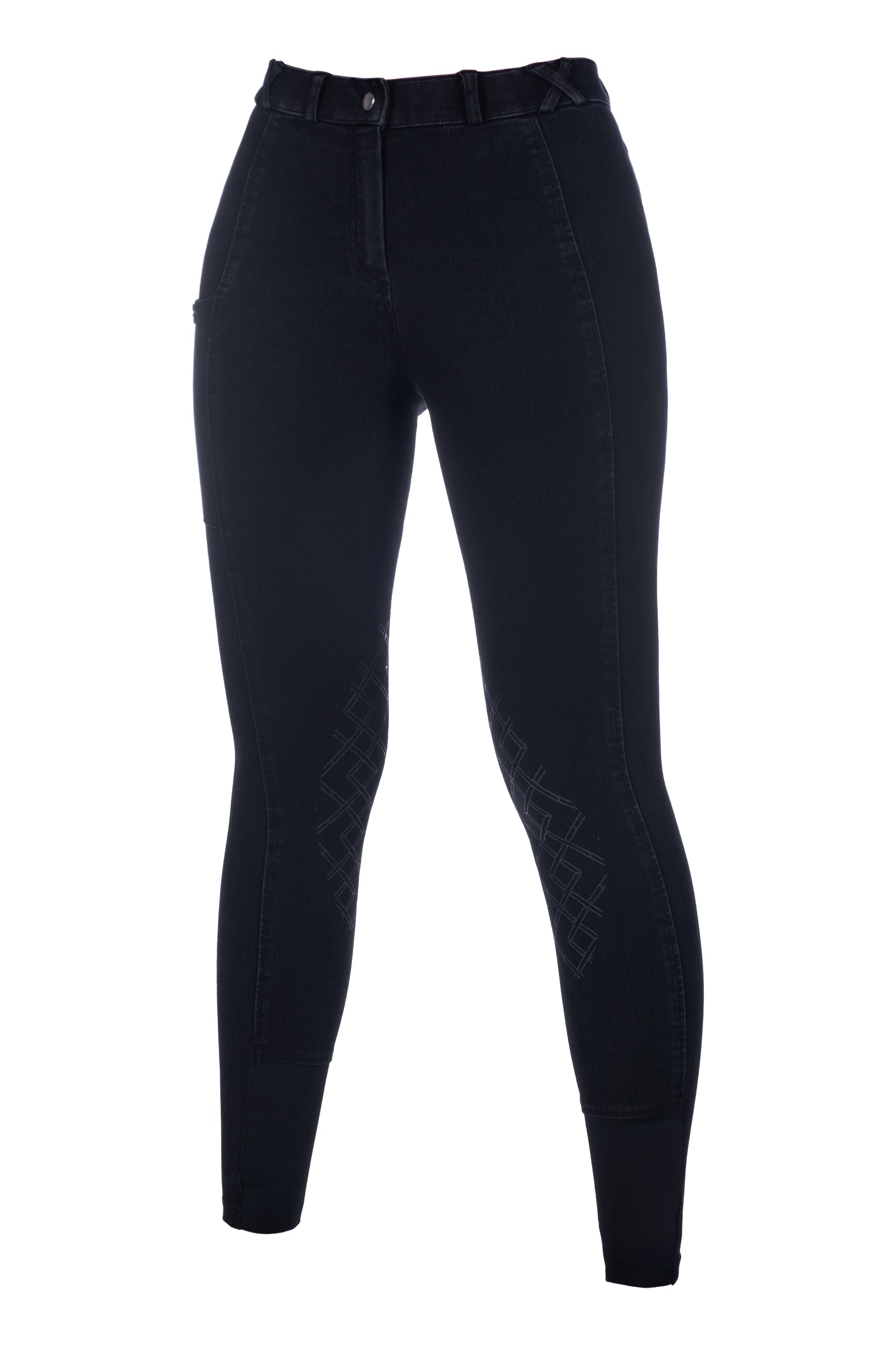 Riding breeches Harbour Island Denim sili. k. p. 9100 black / EU34/UK24/US22