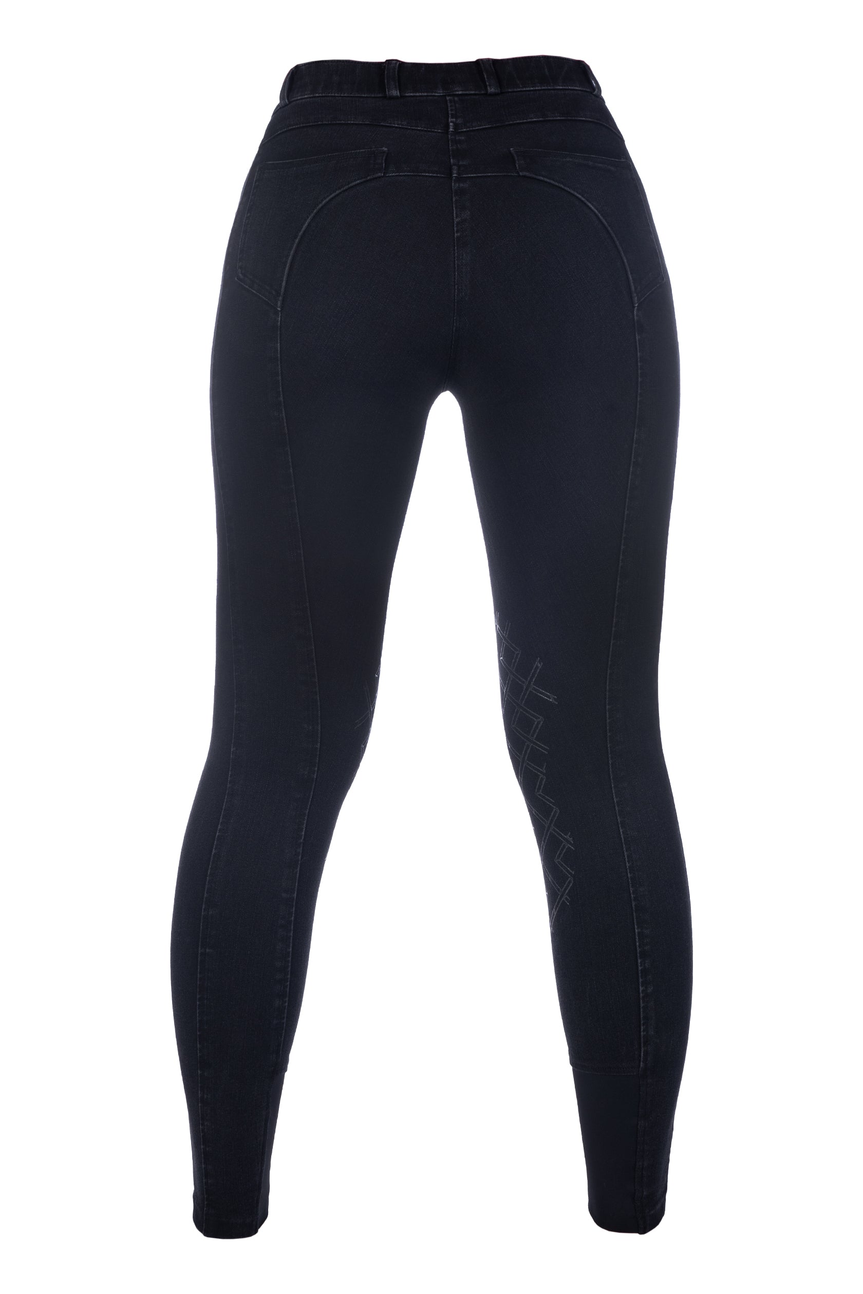Riding breeches Harbour Island Denim sili. k. p. 9100 black / EU34/UK24/US22