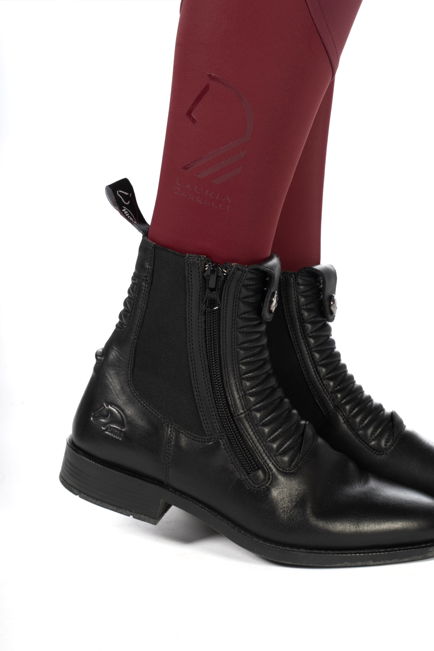 riding breeches -livigno- silicone full seat 3296 bordeaux / EU46/UK36/US34