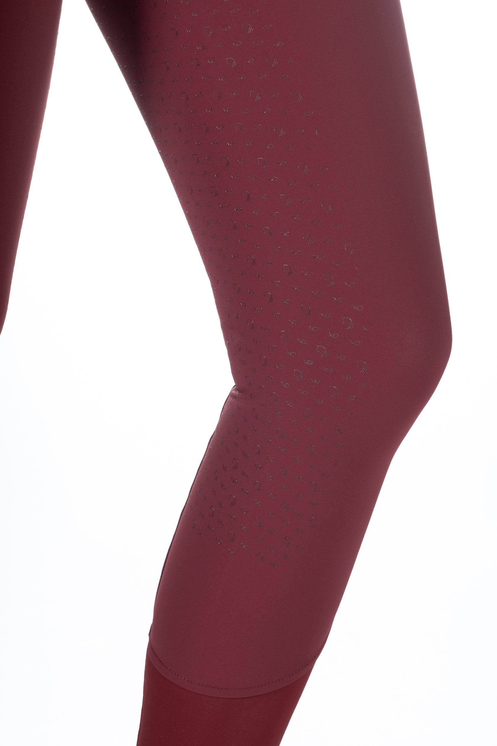 riding breeches -livigno- silicone full seat 3296 bordeaux / EU46/UK36/US34