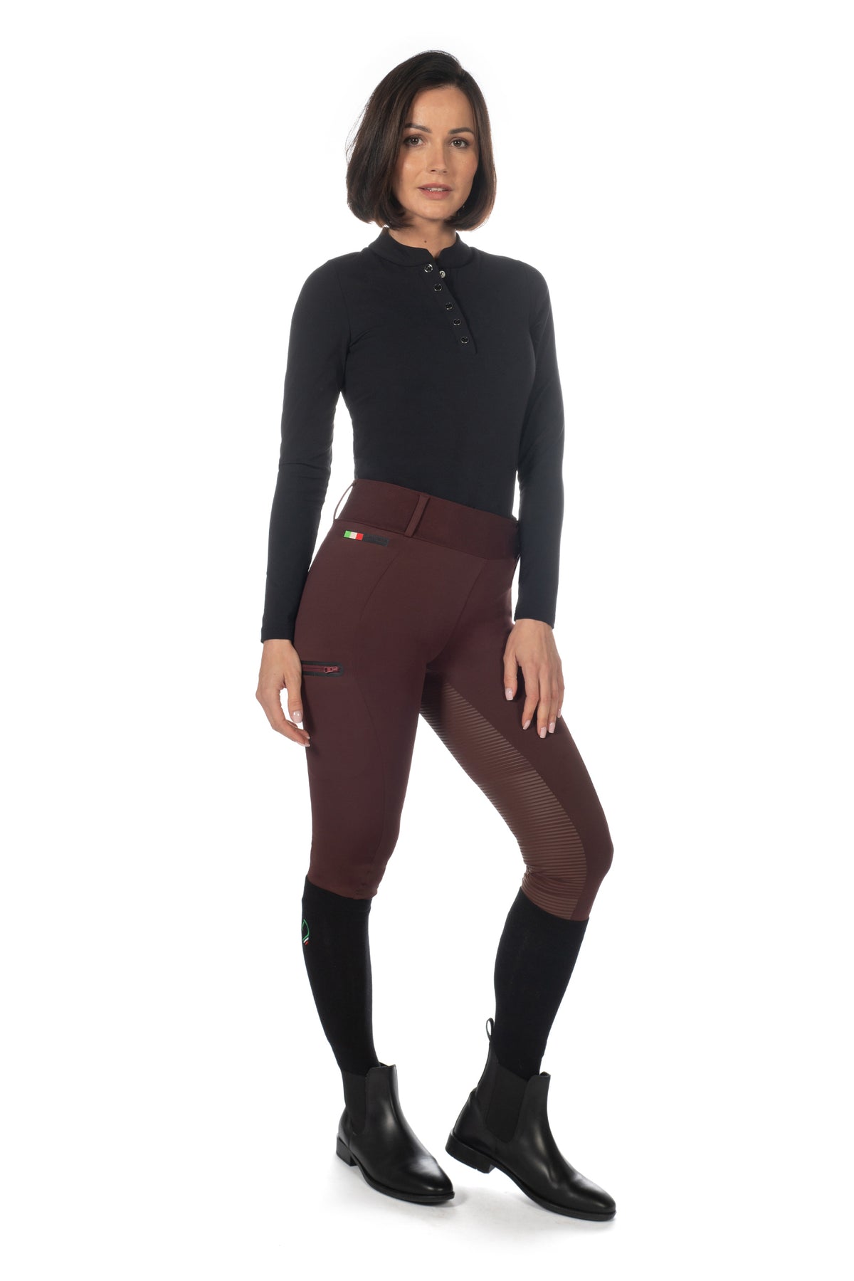 riding leggings -livigno- silicone full seat