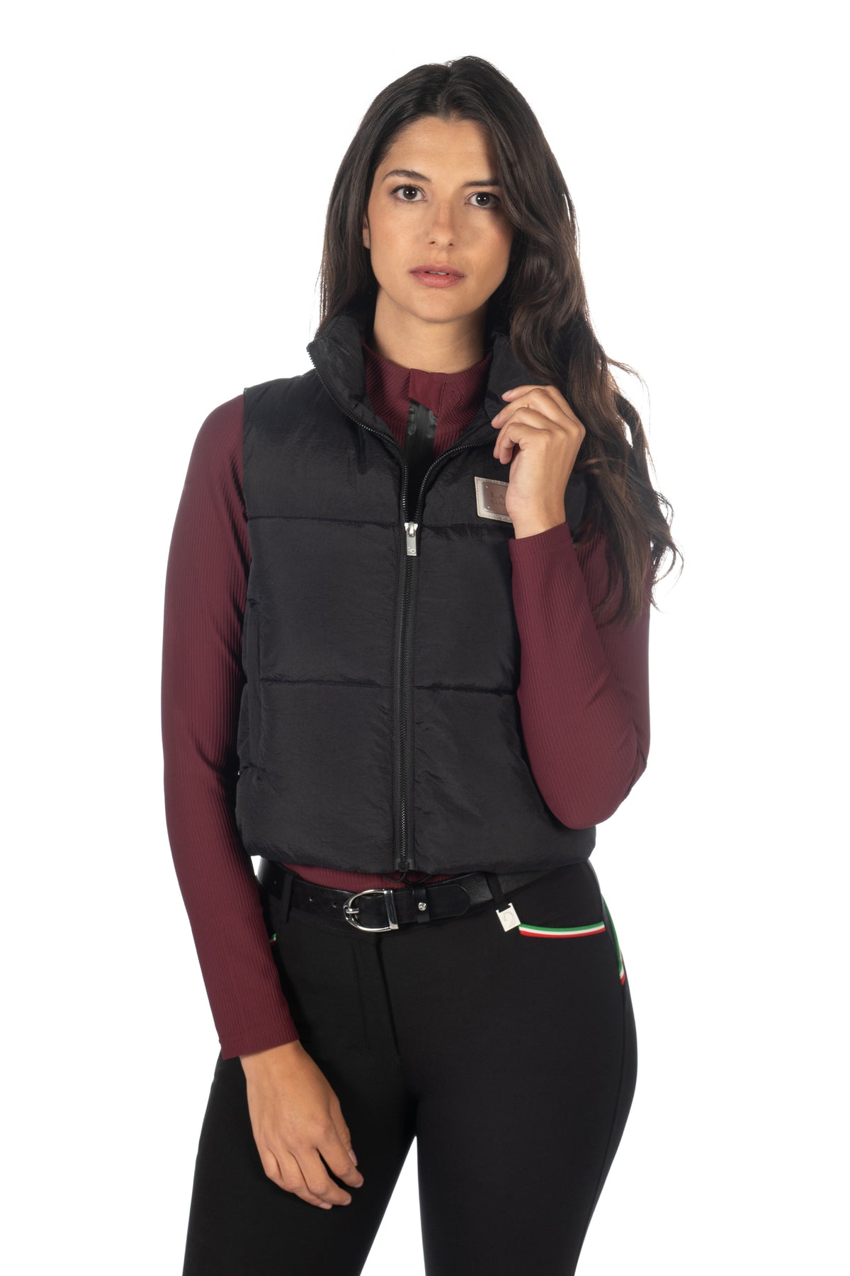 quilted vest -livigno-