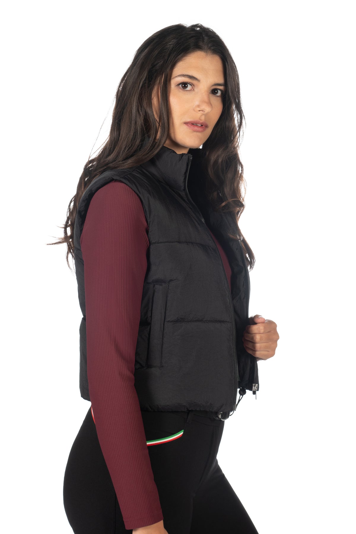 quilted vest -livigno-