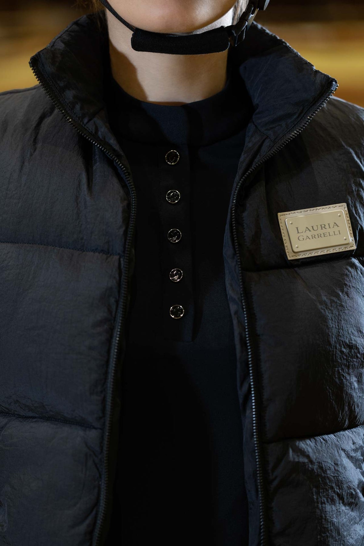 quilted vest -livigno-