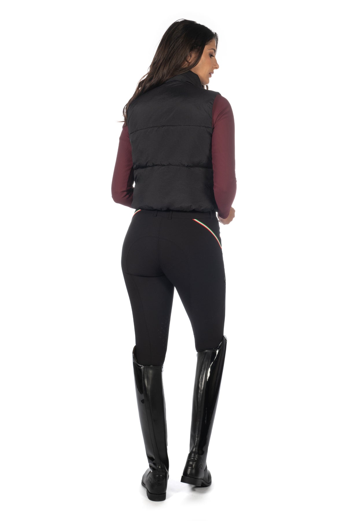quilted vest -livigno-
