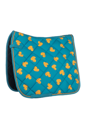 Saddle cloth -Naples- 6543 blue/yellow / Pony dressage