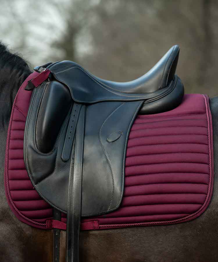 Saddle cloth Samantha 3296 bordeaux / General purpose