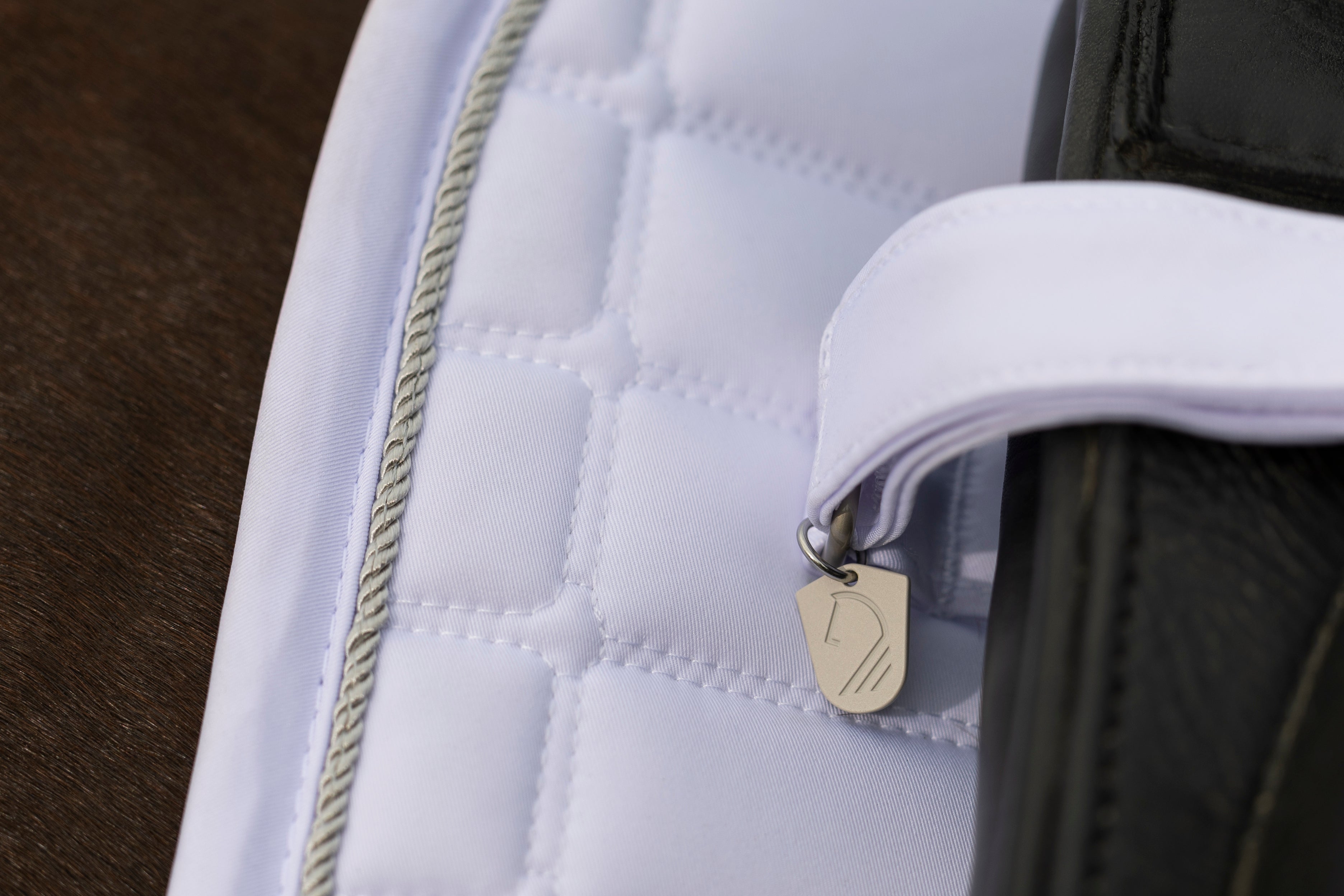 Saddle cloth -Amalfi Competition- 1200 white / Pony dressage