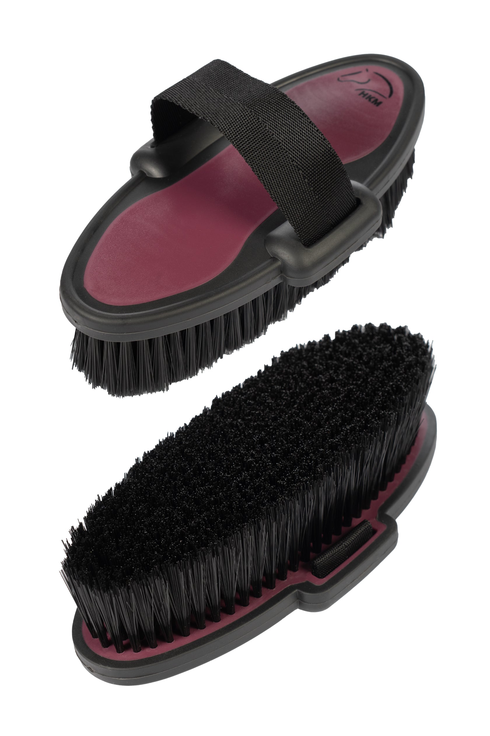 Body brush Soft 19,5 x 10 cm 3290 bordeaux/black / pcs.