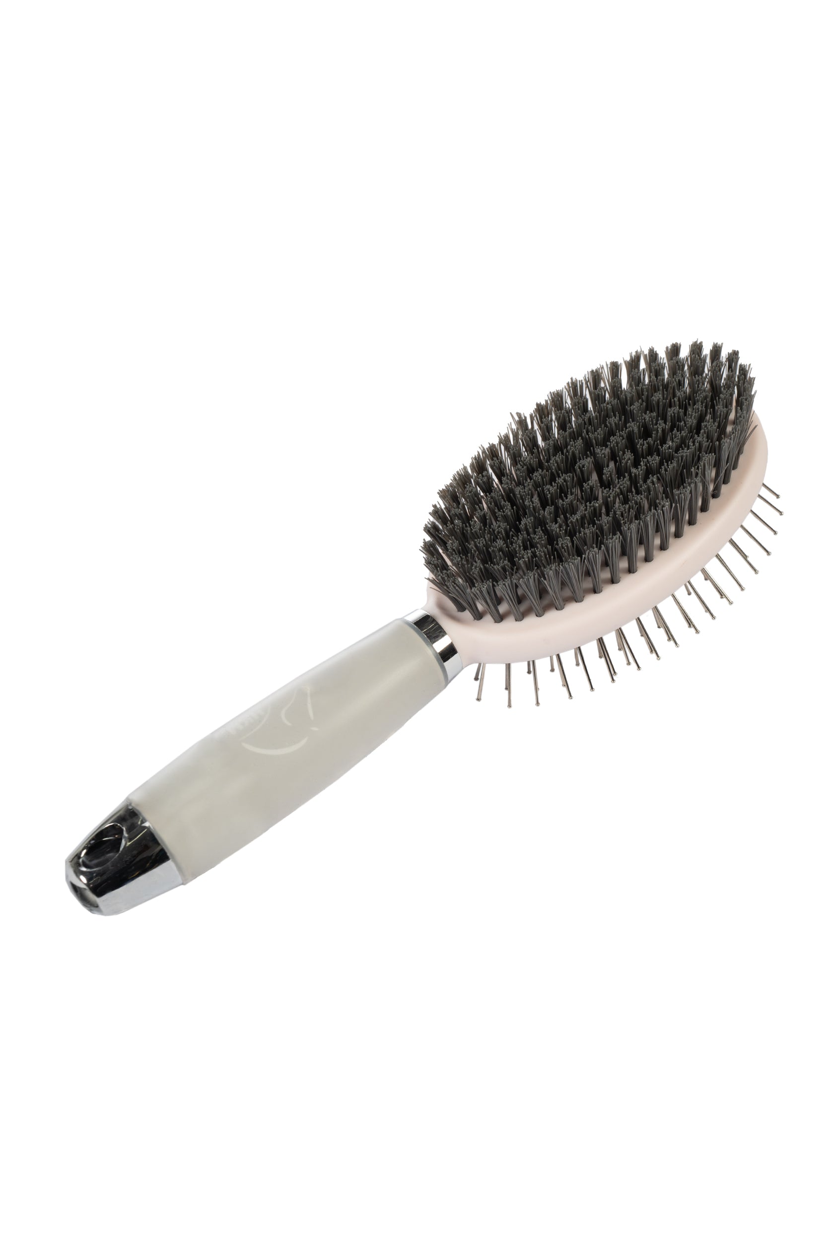 Mane and tail brush Gel dual use 3820 light rose/light grey / pcs.
