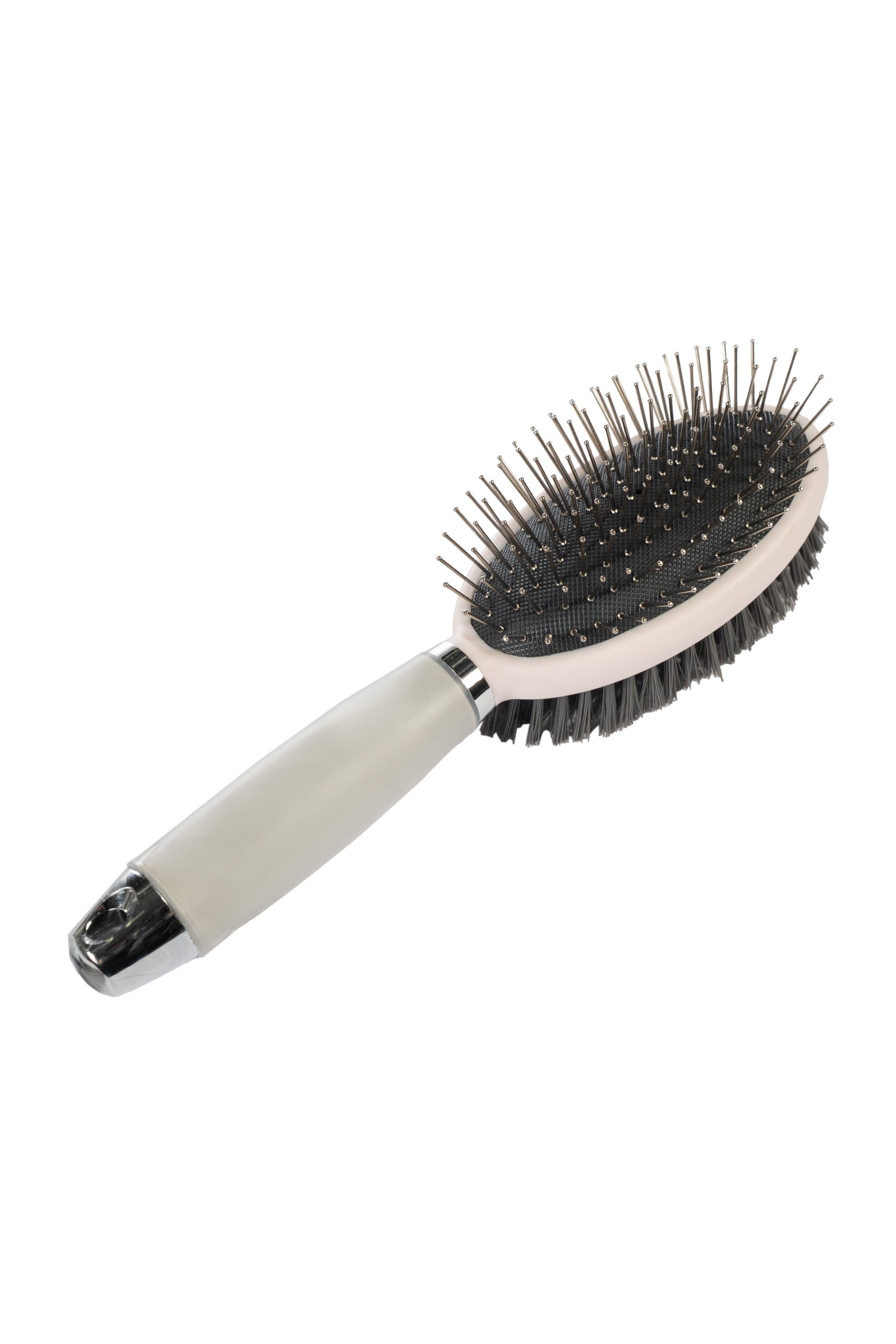 Mane and tail brush Gel dual use 3820 light rose/light grey / pcs.