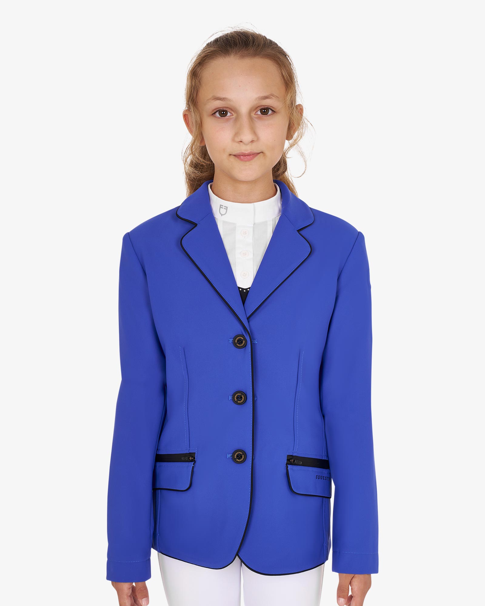 Girls' competition jacket in technical fabric