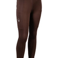 Riding leggings Lana II Style silicone full seat 2100 dark brown / EU98/104/age 2-4