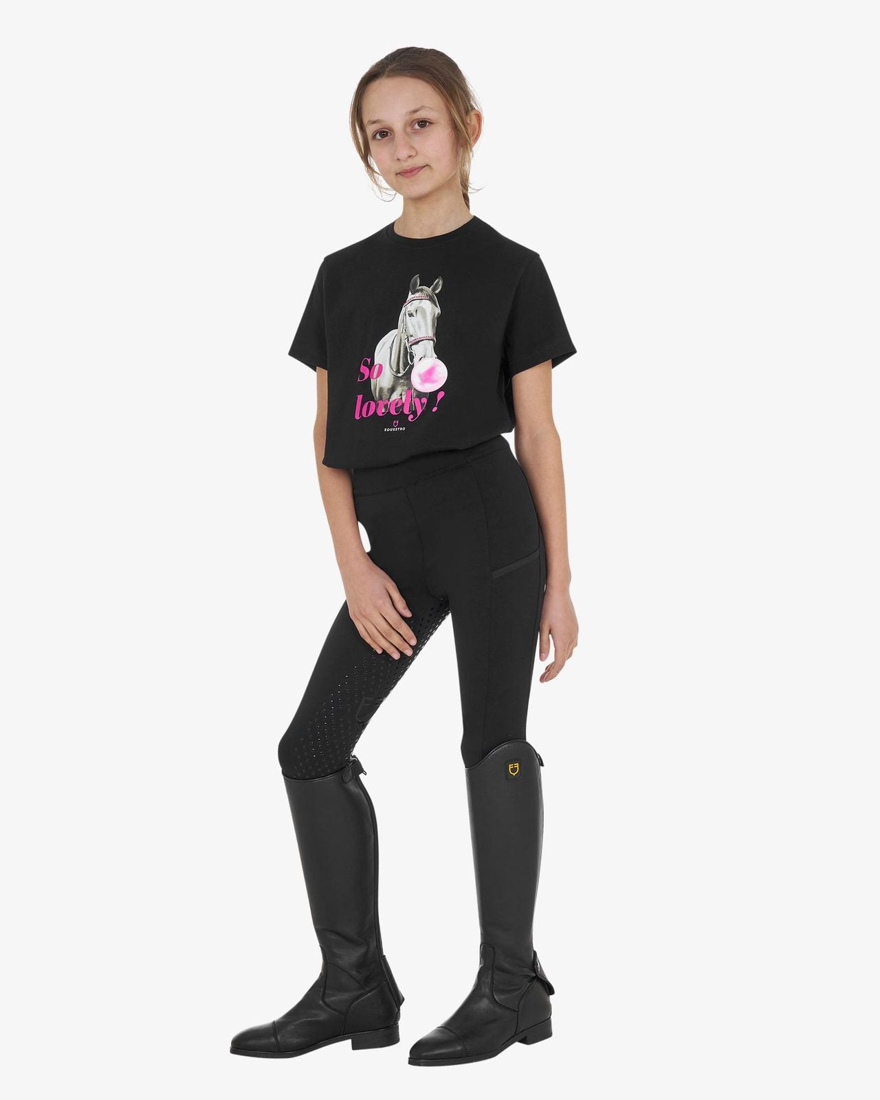 Girls' So Lovely cotton T-shirt